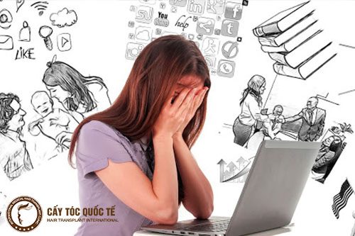 stress kéo dài cũng là nguyên nhân tác động ảnh dẫn đến hói đầu ở nữ stress kéo dài cũng là nguyên nhân tác động ảnh dẫn đến hói đầu ở nữ